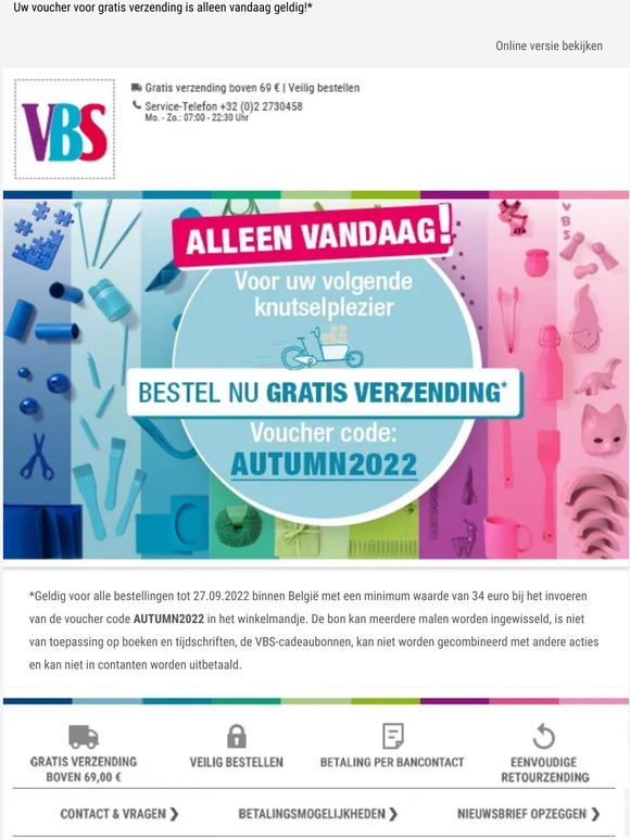 Wissel uw voucher vandaag nog in!*
