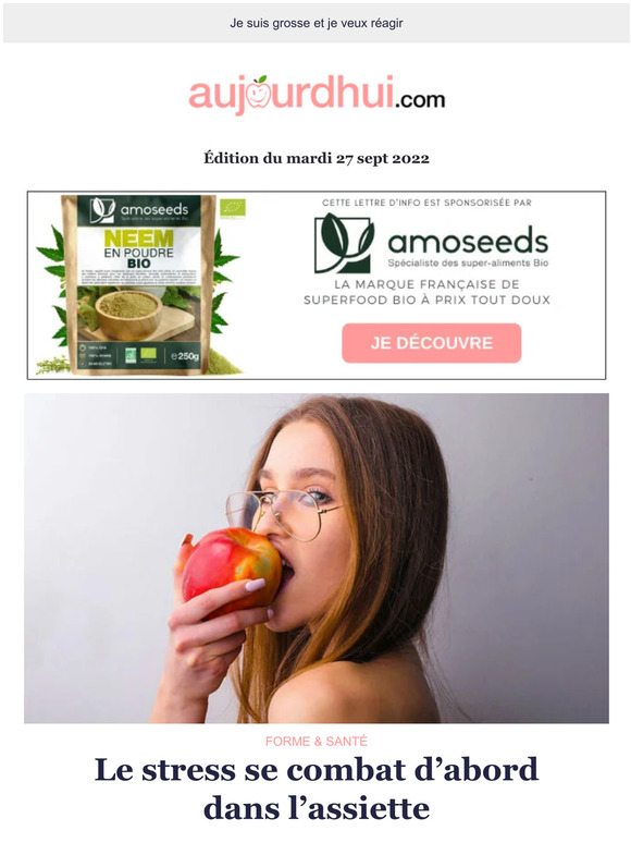 ☯ Aliments anti-stress, bas-carbone, équilibre yin-yang, fast-food