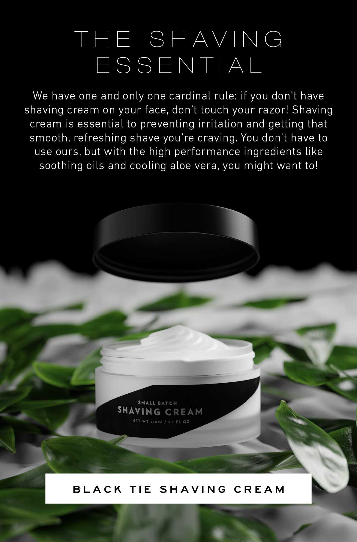 OneBlade Shave "Best Shaving Cream On Earth" Milled