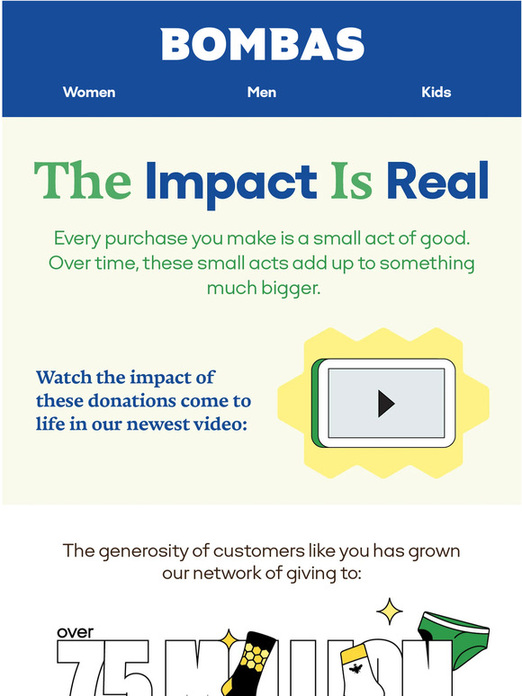 Bombas Read About the Impact of Your Purchases Milled