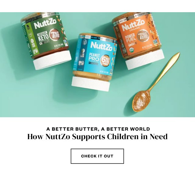 How NuttZo Supports Children in Need. Check it out.
