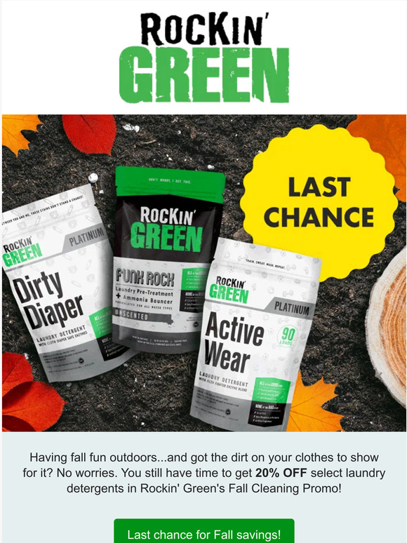 Last call for Fall!