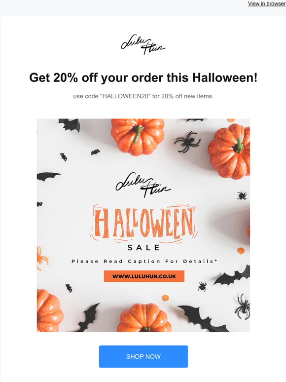 HALLOWEEN SALE!! 🦇🦇