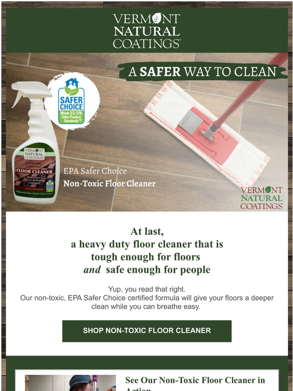 Our EPA Safer Choice Cleaner is HERE