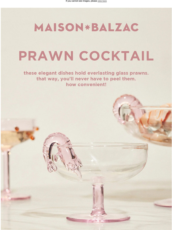 Party Glasses - Maison Balzac