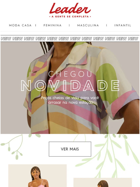 [Errata] Chegaram novidades para você!