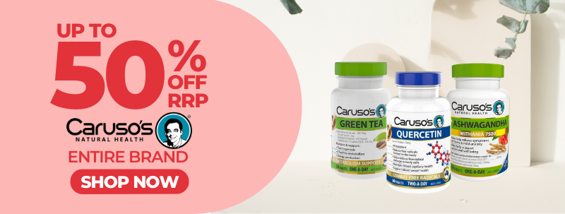 Up to 50% off RRP the entire Caruso's range* | Shop Now