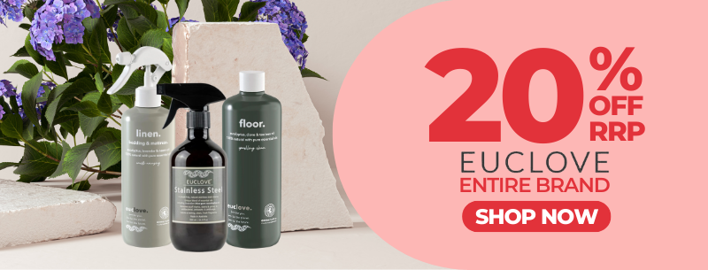 20% off RRP Euclove entire brand | Shop Now