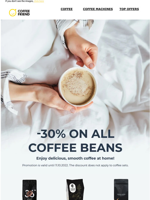 😱 TOP coffee offers for YOU!