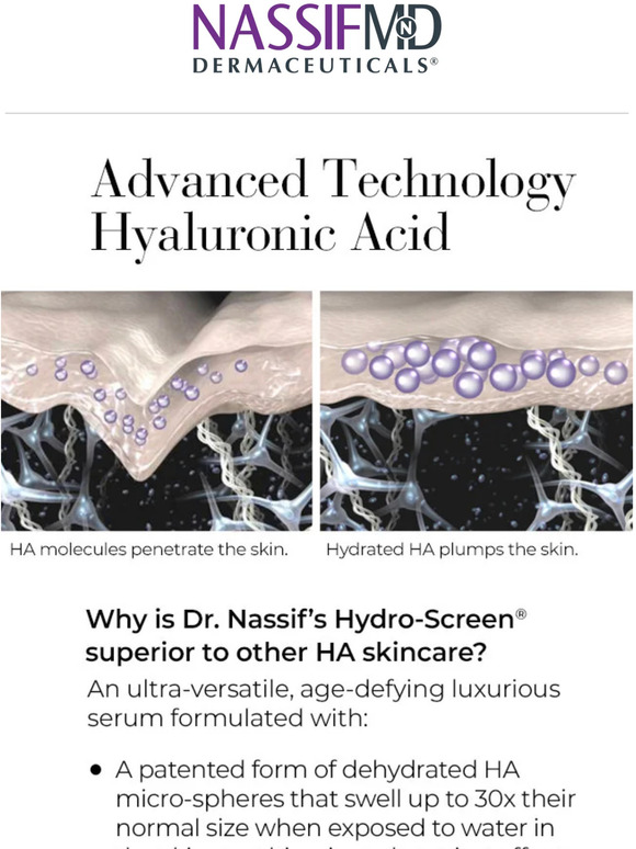 Not all Hyaluronic Acids are the same 💜