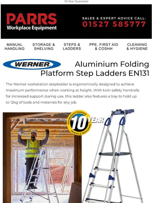 Parrs Steps And Ladders For Safe Working At Height Milled