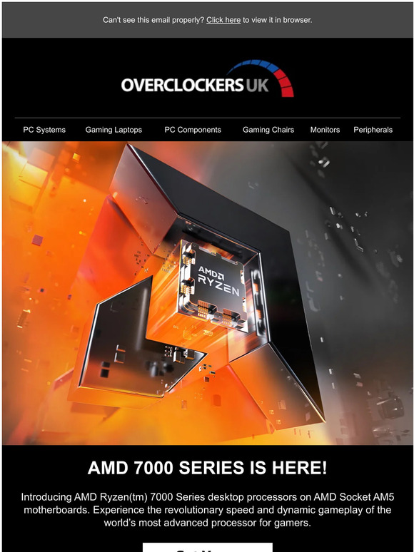 Uk Amd 7000 Series Is Here Cpus And Motherboards Now