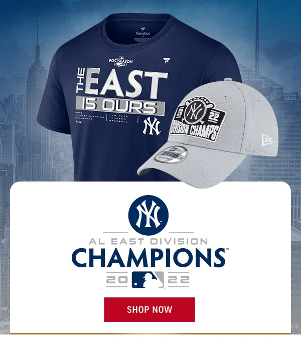 MLBshop.com - The AL East belongs to the New York Yankees