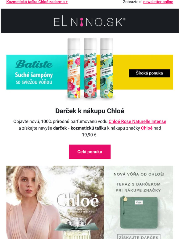 🌺 Objavte novinku Chloé a získajte D A R Č E K