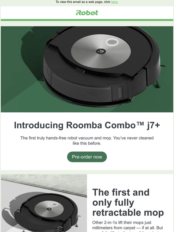 iRobot EU Introducing the world’s most advanced robot vacuum and mop