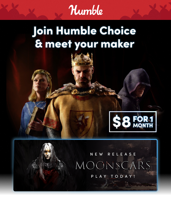 Holiday of Gaming: Pick up a New Choice Annual Membership for only $99 at Humble  Bundle
