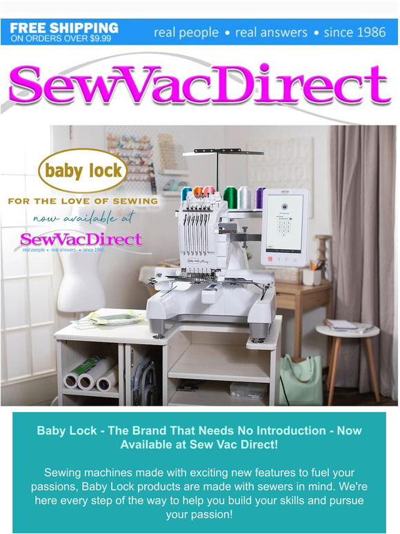 Introducing NEW Machines from Baby Lock! 