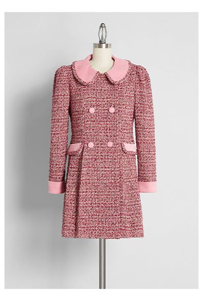 Dream a Little Dream Of 'Tweed' Coat