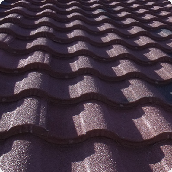 Metal roof tiles