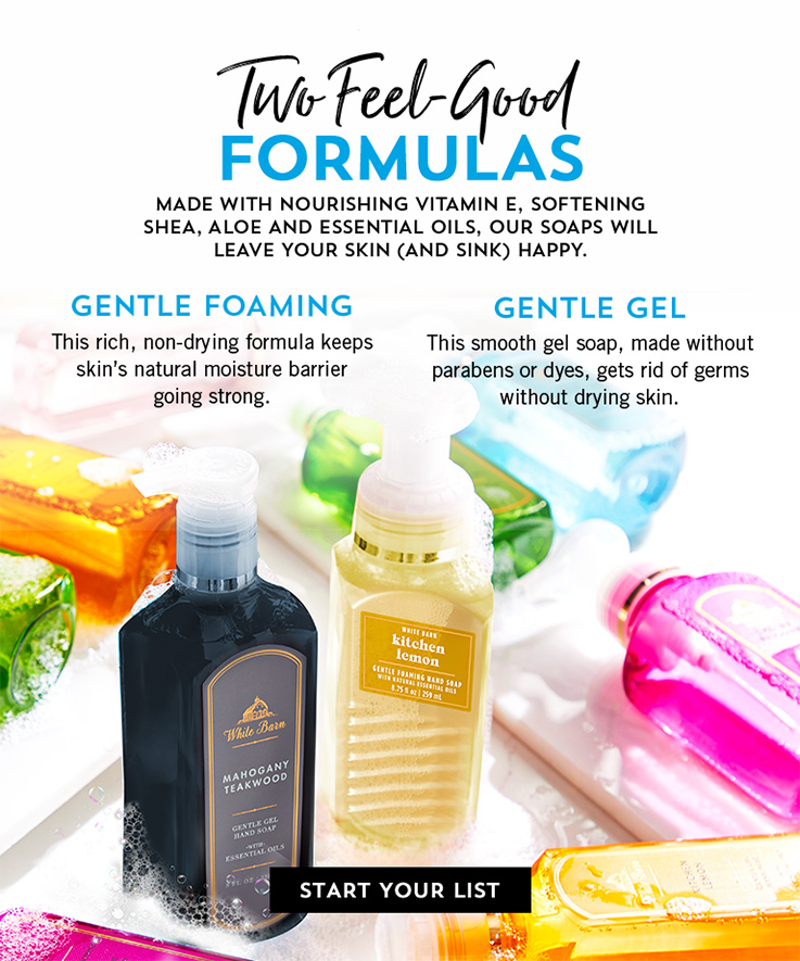 Bath & Body Works KSA it's a good day for SAR 15 soaps! Milled