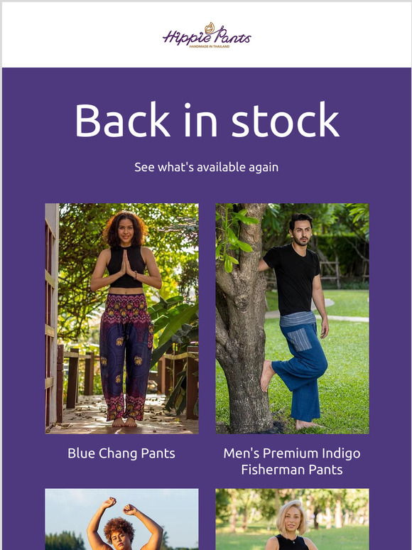 Many of our best sellers are back in stock