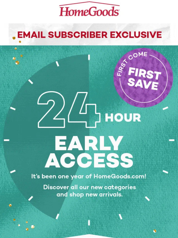 Home Goods Just for subscribers early access to new arrivals! Milled