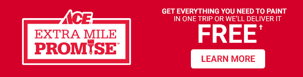 get everything you need to paint in one trip or we'll delivery it free†