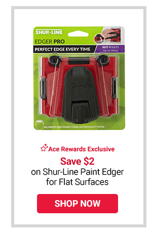 save $2 on shur-line paint edger for flat surfaces