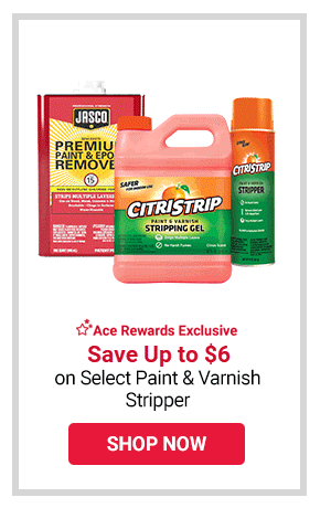 save $3 on select paint and varnish stripper