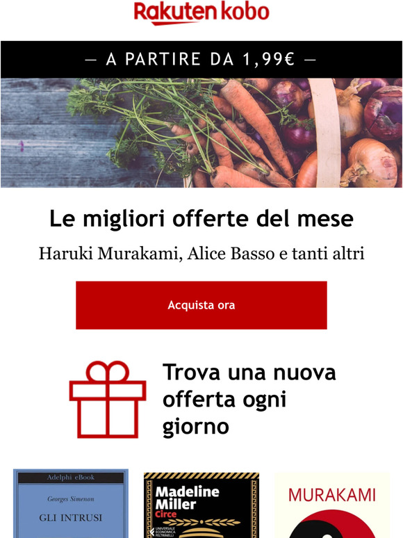 Le migliori offerte del mese