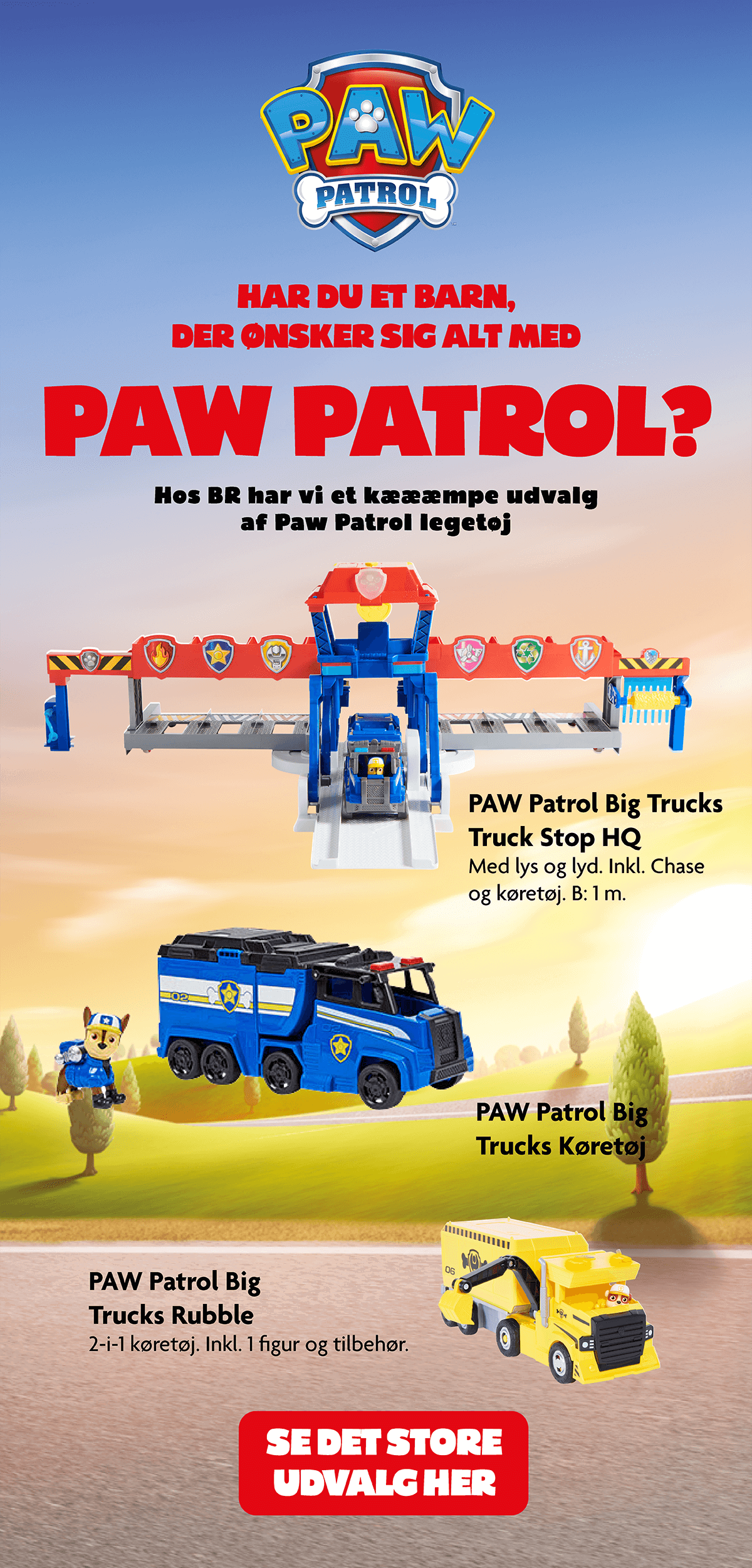 br.dk: Wow! Kom og mød Chase og Skye til PAW Patrol 'n greet udvalgte BR | Milled