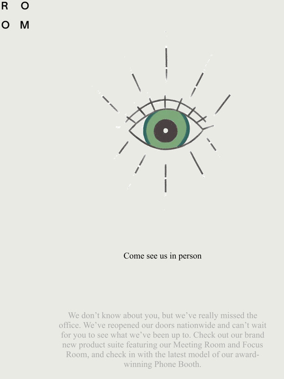 Trust us, we’re better in person
