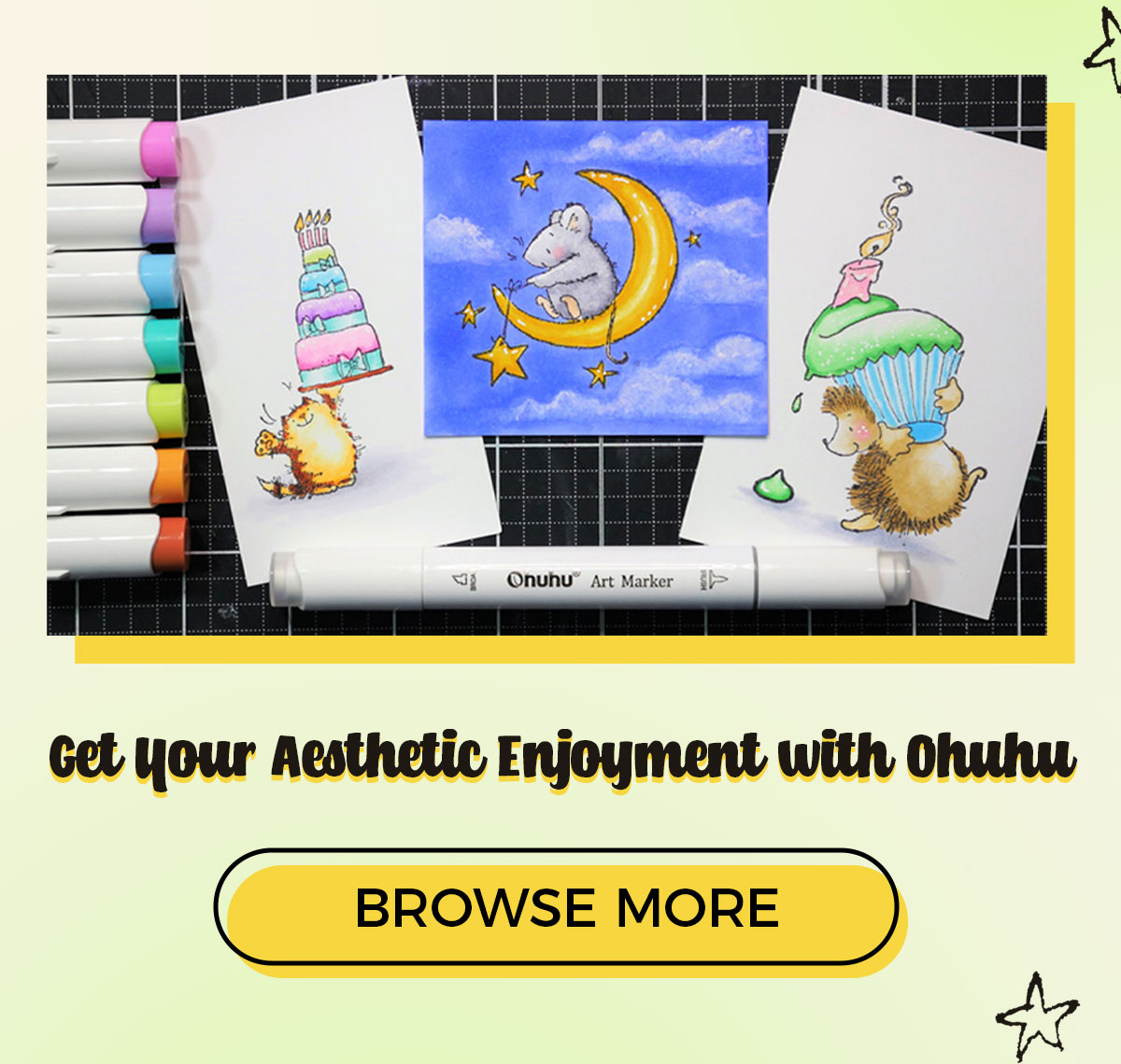 ohuhu 6 ways to use Ohuhu Colorless Blender smarter Milled