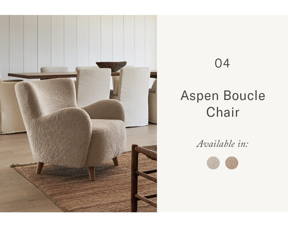 Aspen Boucle Chair