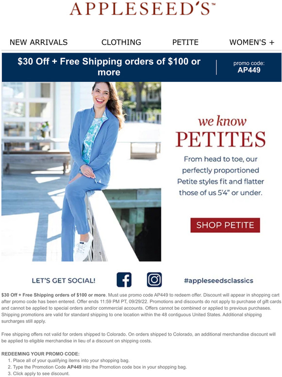 Appleseeds We Know Petites.. Milled