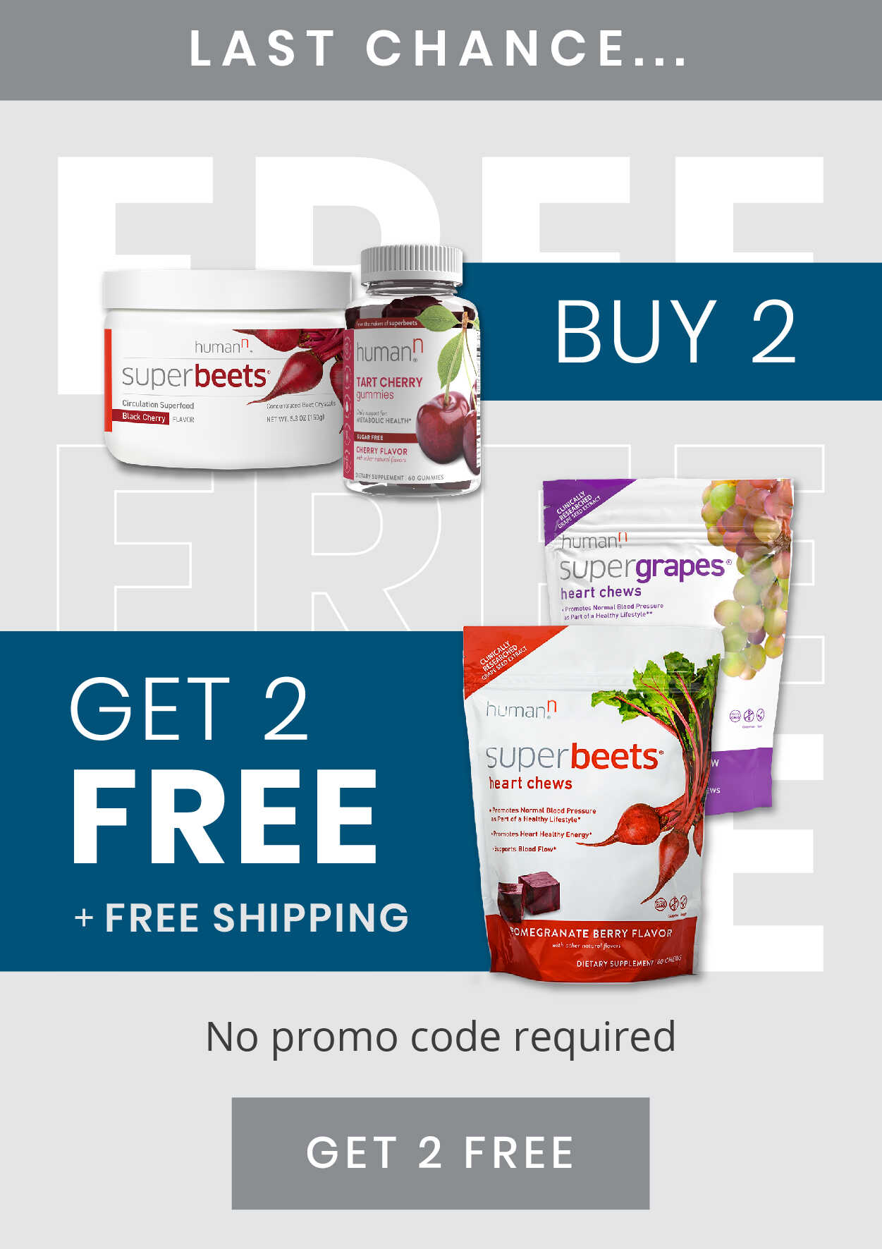 Buy 2 Get 2 Free - Final Hours