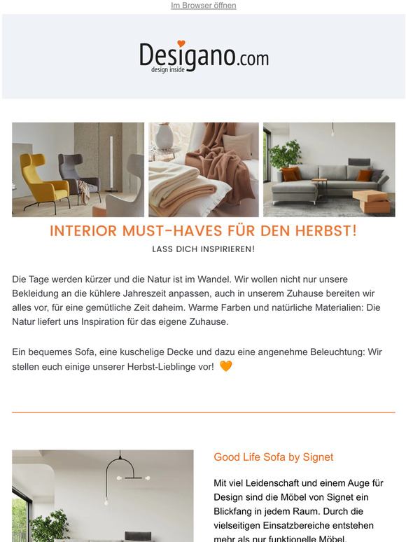 Interior Must-Haves für den Herbst!