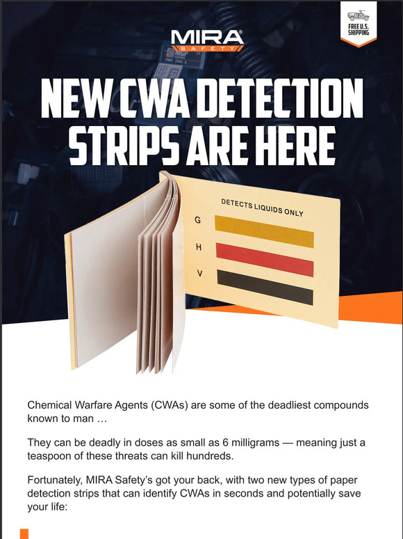 MIRA Safety New CBRN Detection Gear is Here! ☣️ Milled