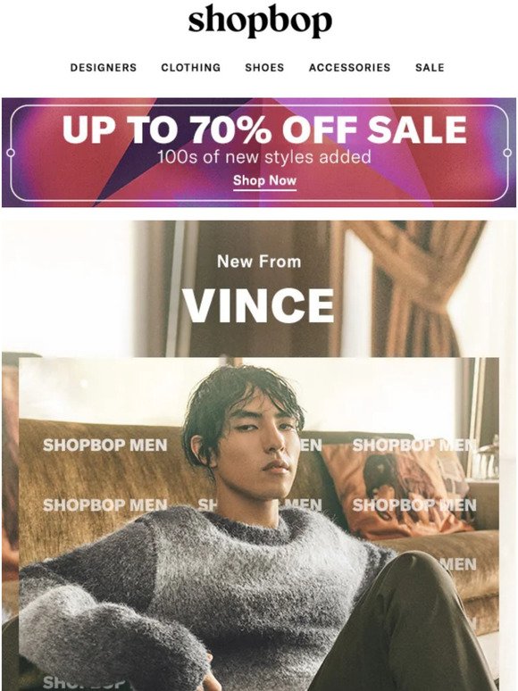 New from Vince