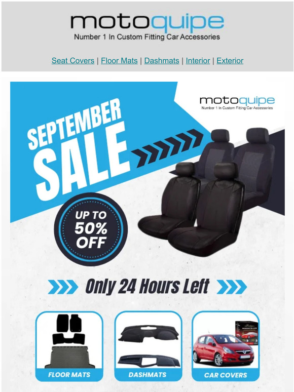 24 Hours Left | September Sale
