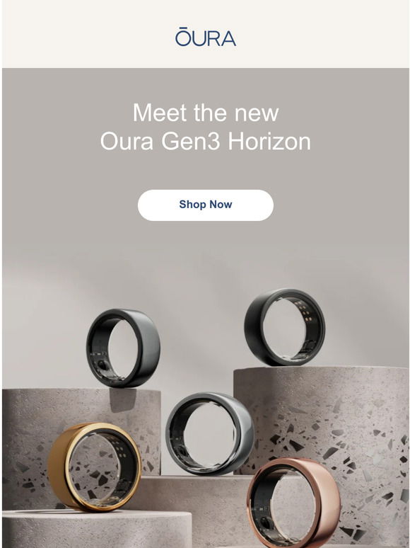 Oura Ring: Introducing Heritage Gold Oura Ring | Milled