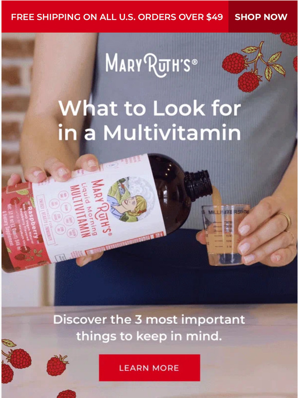 MaryRuth Organics How to choose the best multivitamin Milled