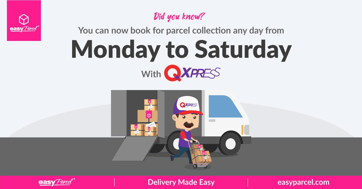 Easy Parcel Latest Pick Up Booking Updates For Qxpress Delivery! 🚛