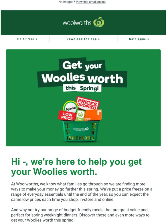 woolworths.co.uk —, get your Woolies worth this spring! Milled