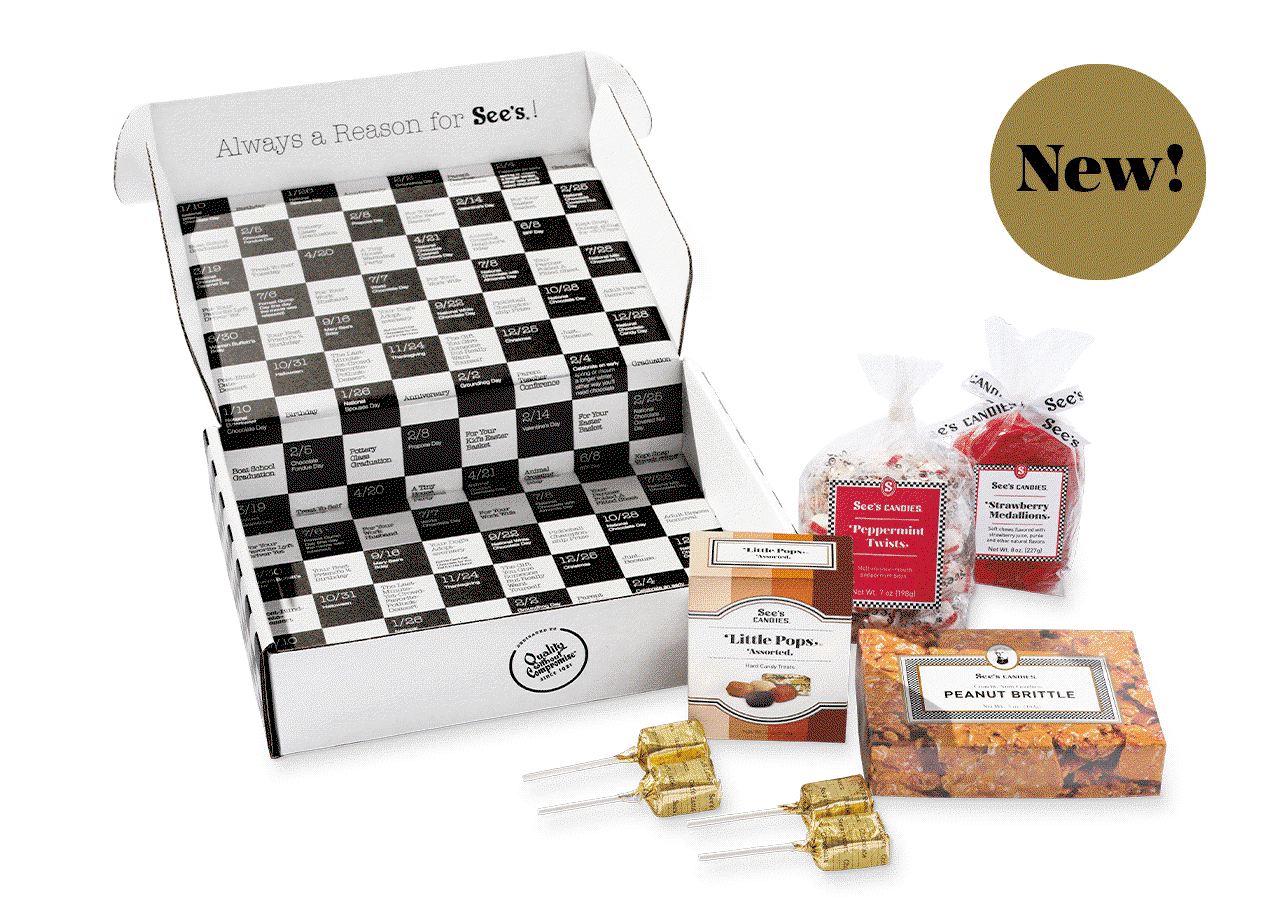 See's Candies, Inc. 👀 Look What’s New See’s Snack Collection Milled
