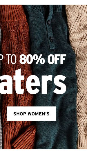Fall Sweaters Up to 80% OFF - Click to Shop Women's