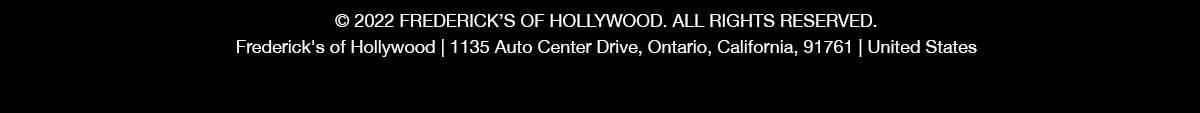 Fredericks Of Hollywood