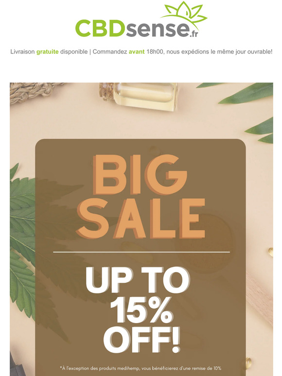 🎉 Seulement aujourd'hui : 15 % De Réduction Sur Presque Tous Les Produits !