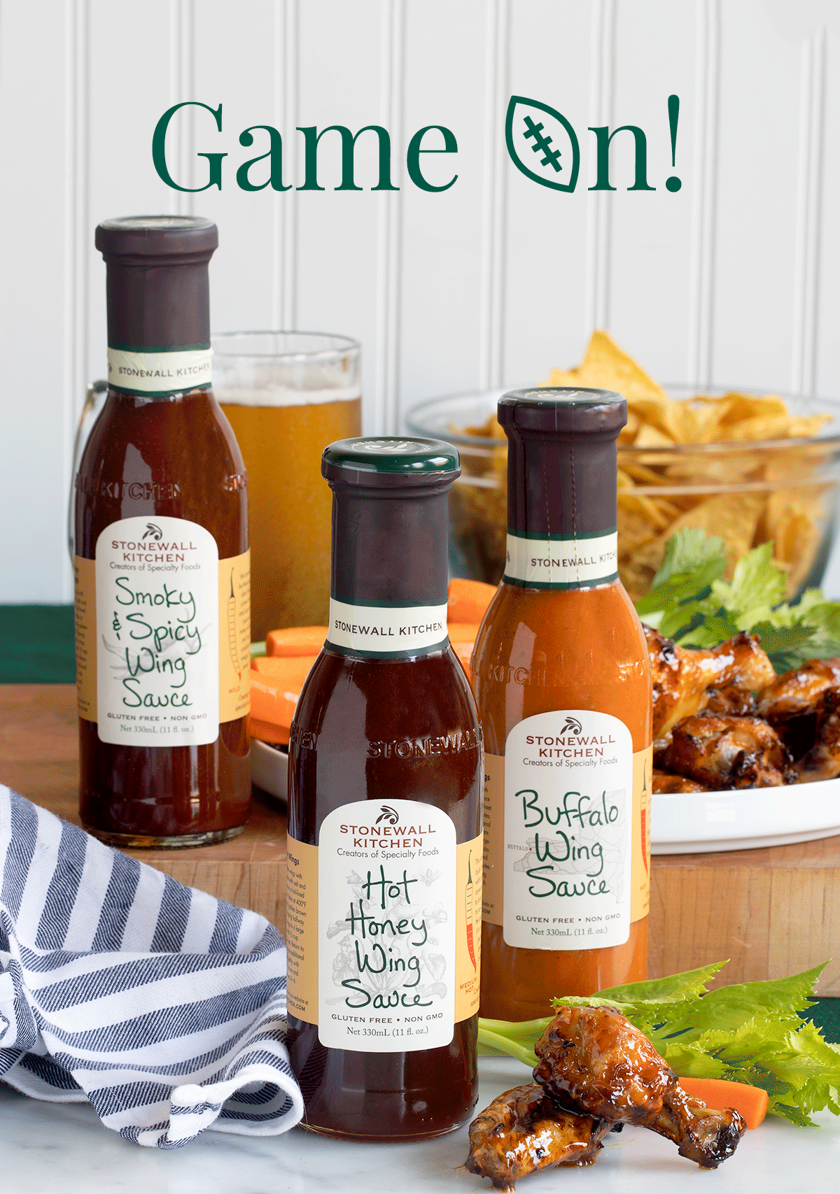 stonewallkitchen Winning Wings for Football Season 🏈 Milled