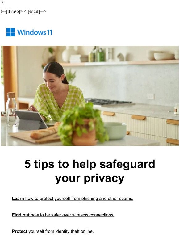 Stay safer online with tips, tricks and free resources